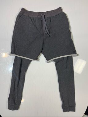 Kith Classic Gray Sweatshorts with Elastic Waist